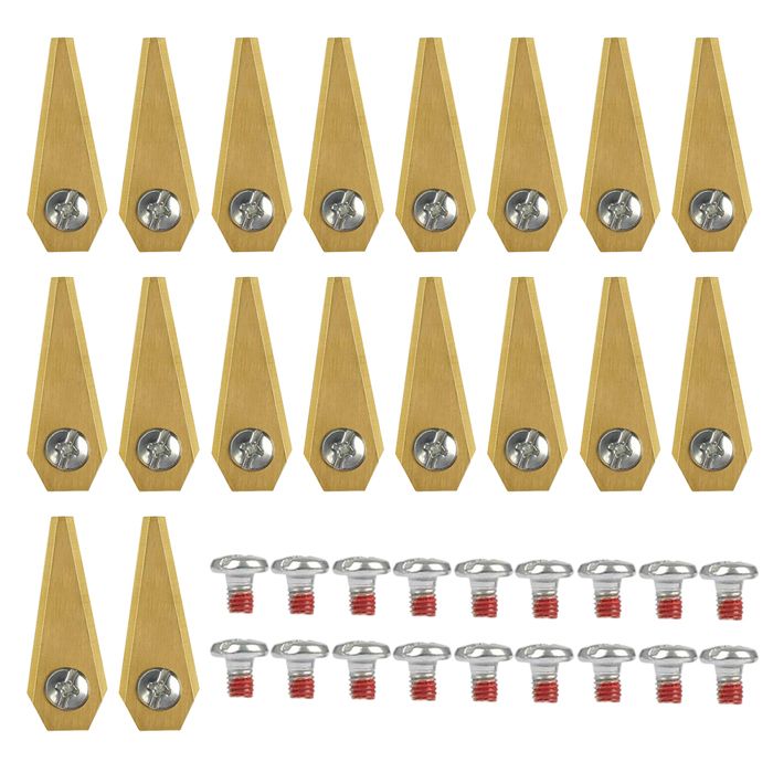 Lames De Rechange Tondeuse à Moutons Acier Inox – 9 Ou 13 Dents Droites Ou Courbées + Lame Pivotante – Haute Dureté