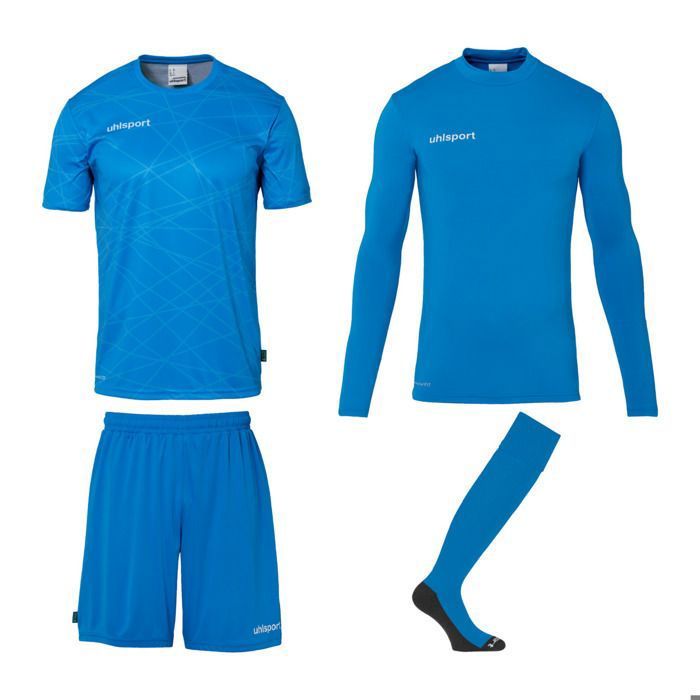 Ranrann Ensemble Maillot Gardien Foot Enfant – Tenue Gardien Avec Protections Intégrées