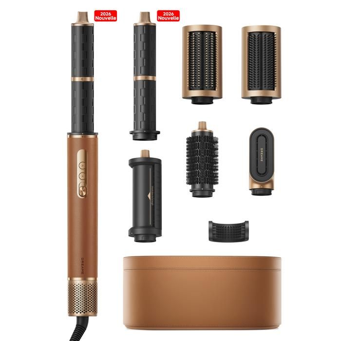 DREAME AirStyle Pro Multistyler-Kit de séchage et de coiffage séchage rapide-2 enrouleurs cheveux volumineux-2026 Nouvelle Version