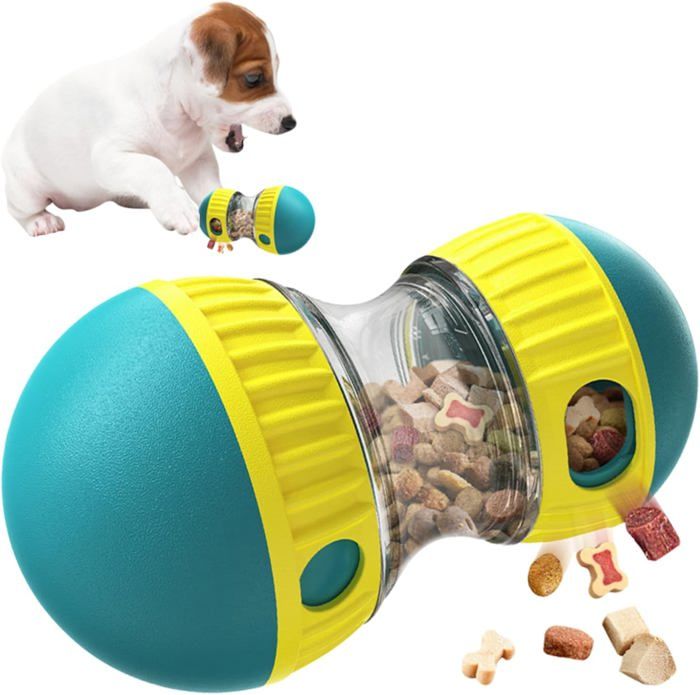 Comparer les prix de Jouet distributeur croquettes chat - Jouet interactif pour Chien Distributeur de Friandises