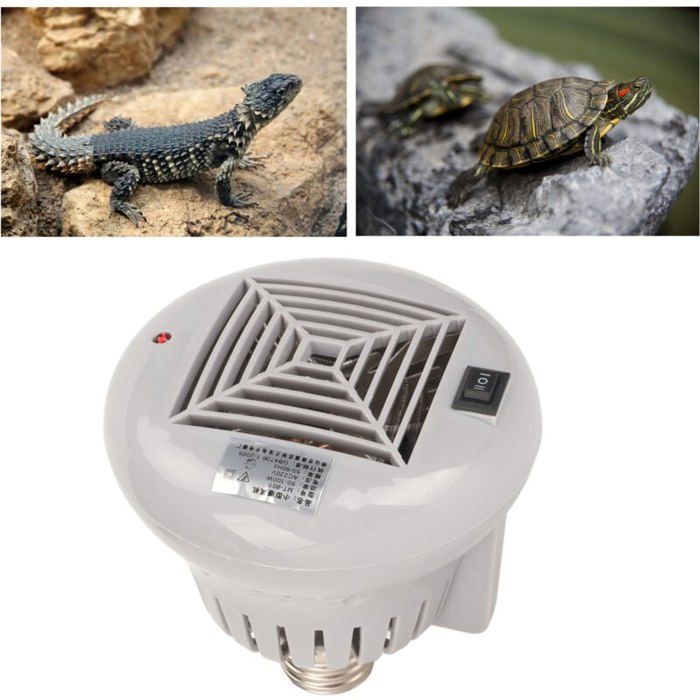 Meilleurs prix pour Chauffage soufflant pour animaux - JIANGZHA - 3 niveaux de puissance - 50W/100W - Plastique ignifuge