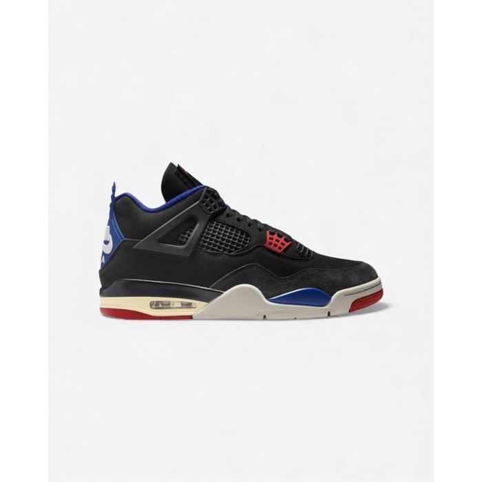 AIR JORDAN Air Jordan 4 Rare Air Black/Fire Red/Deep Royal Blue/Dark Smoke Grey/Tech Grey