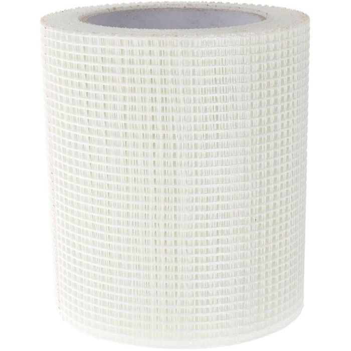 Ruban détanchéité pour fissures murales ruban adhésif en fibre de verre pour réparation de cloisons sèches 10 cm x 25