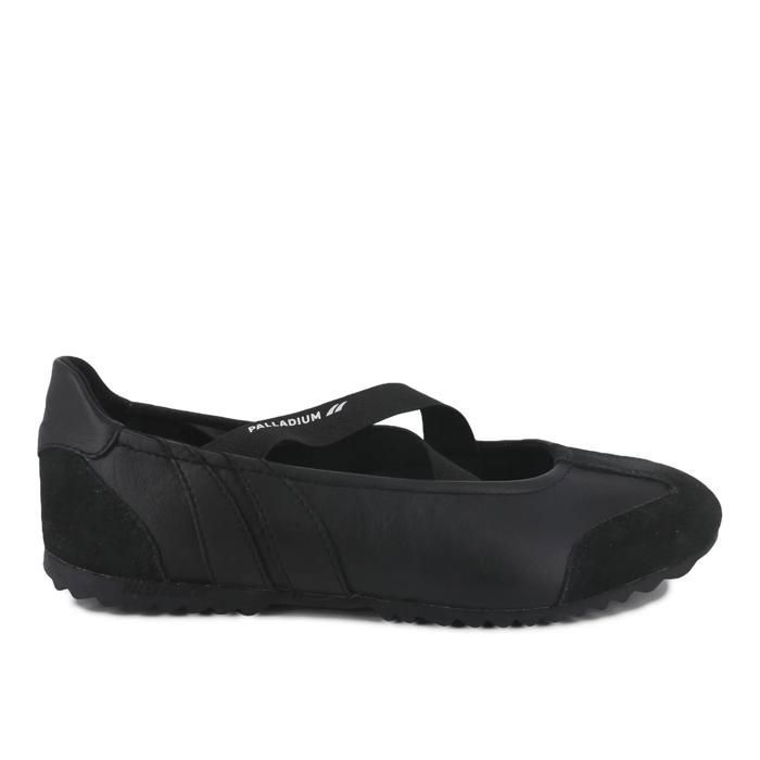 Baskets femme Palladium Racer Ballerina Lth - black-m Baskets femme Palladium Racer Ballerina Lth - black-m