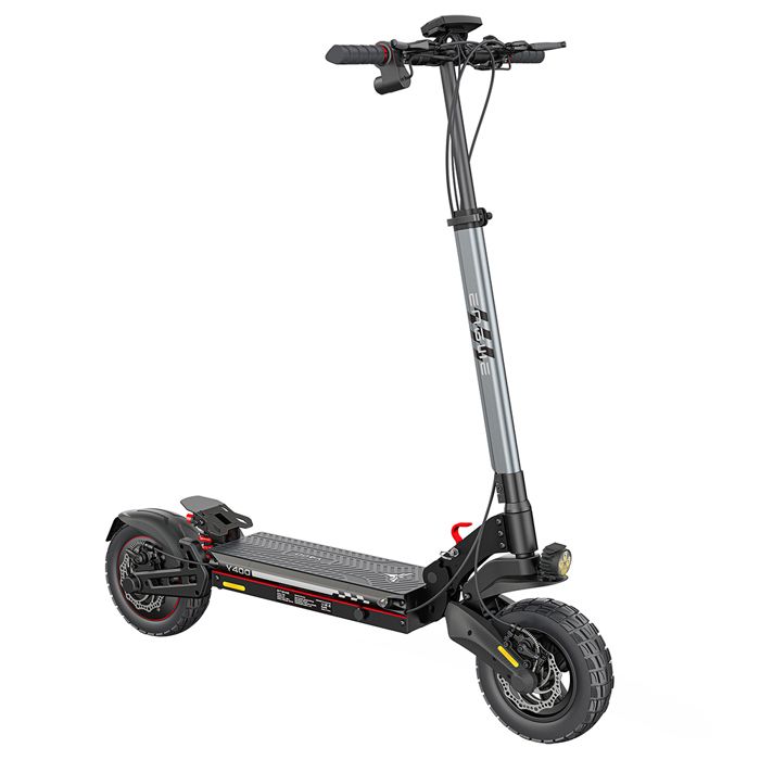 Trottinette électrique Jeep Camou 500W – 25 Km/h – Autonomie 45 Km – Noir/gris