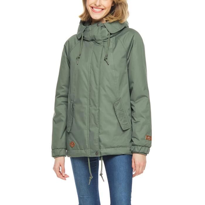 Coupe-vent femme Ragwear Valleria - olive