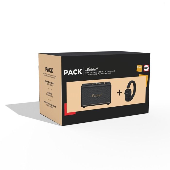Pack Enceinte sans fil Marshall Acton III Major V - vue 2