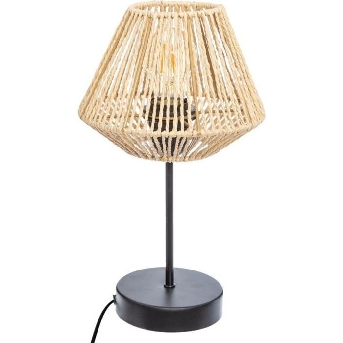 Or 42 cm table lampe de bureau cristal base éclairage chevet moderne salon Neuf 