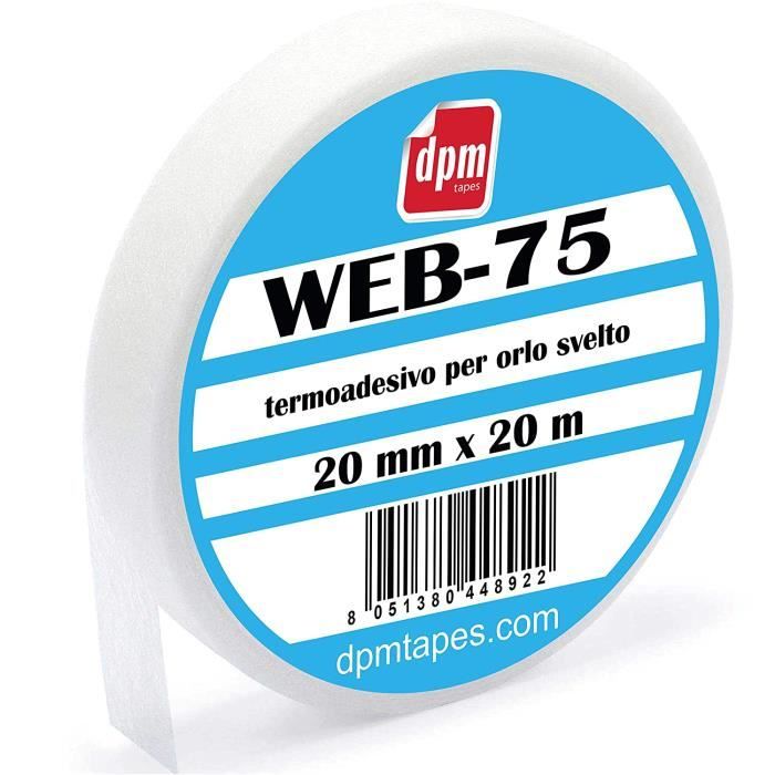 Ruban Thermocollant Célia's – 19mm X 10m – Ourlet Facile Tous Tissus