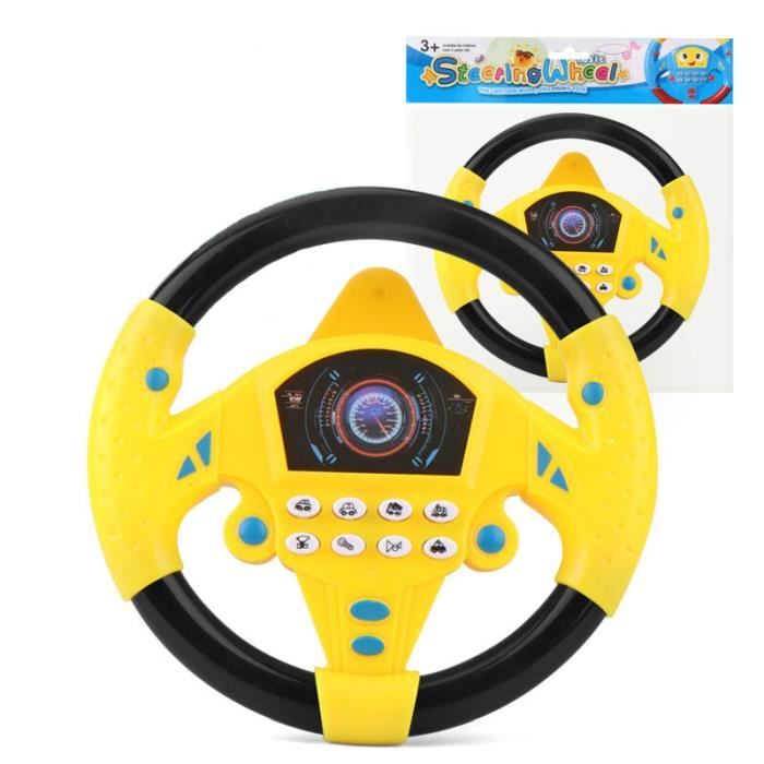 Volant Jouet Enfant Pour Voiture, Jouet De Volant De Conduite Pour
