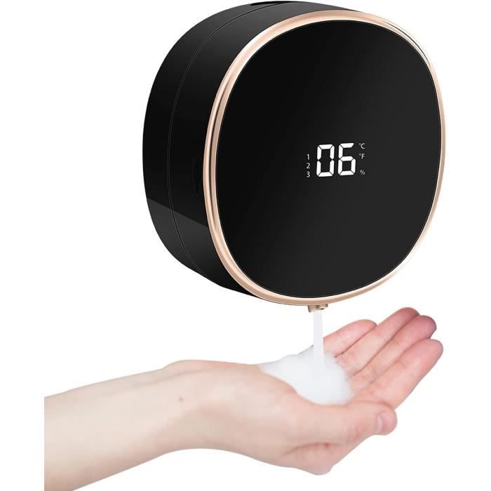 Distributeur De Savon Automatique Sans Contact - 3 Vitesses, IPX5, 280 Ml, Rechargeable - Parfait Pour Salle De Bain, Cuisine, Hôtel - 3