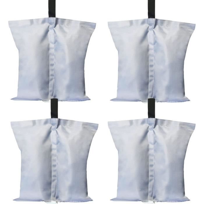 4 Sacs De Poids à Eau Pour Auvent / Tente – Stabilisez Votre Pop-up Canopy – Bleu, Portable, Facile à Utiliser