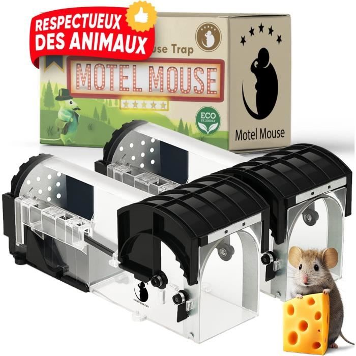 Attrape Souris Sans Poison Piège à Souris Vivant Réutilisable - Lot De 2 - Sans Cruauté Et Efficace Piege Pour Souris Vivante Attrape Souris Sans Poison Piège à Souris Vivant Réutilisable - Lot De 2 - Sans Cruauté Et Efficace Piege Pour Souris Vivante