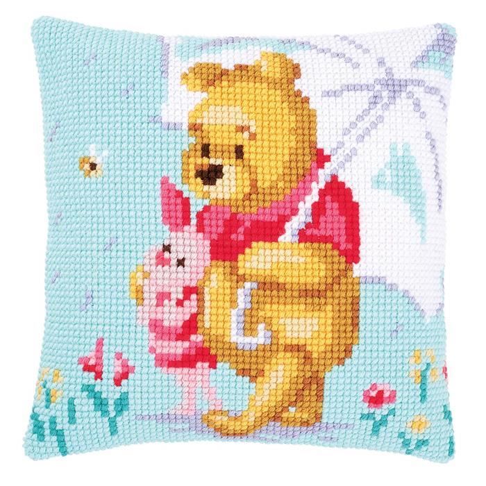 Kit Coussin Au Point De Croix Disney Winnie Triste Cdiscount Beaux Arts Et Loisirs Creatifs
