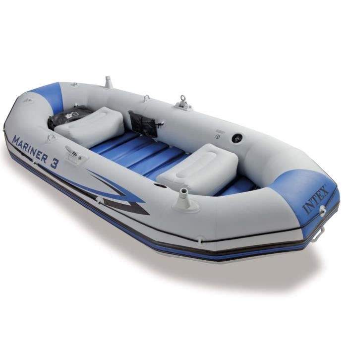 Intex Canot pneumatique Bateau Gonflable canot pneumatique Plage Mariner 3 297x127x46 cm 68373NP