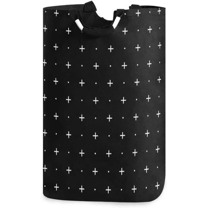 Panier à Linge Pliable Avec Motif Girafe - En Filet Polyester Aéré - 30x30x48 Cm - Pour Chambre, Salle De Bain