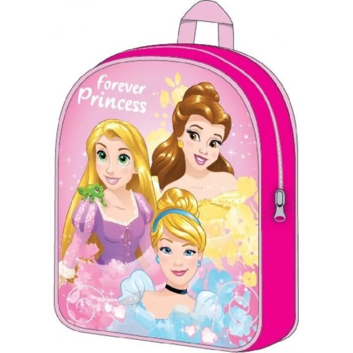 Sac à Dos Disney Princesse 30 cm Rose Enfant Cdiscount