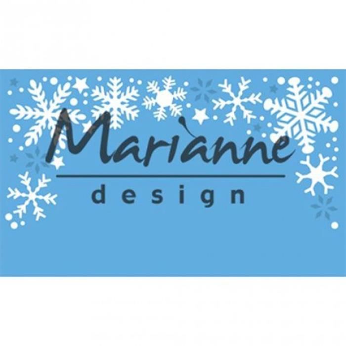 Die Creatables " snowflakes border" de Marianne Design
