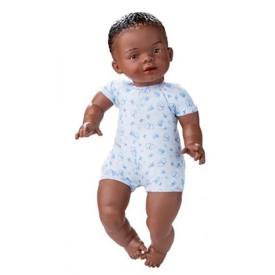 Poupee Bebe Nouveau Ne Corps Mou Africain 45 Cm Garcon Cdiscount Jeux Jouets