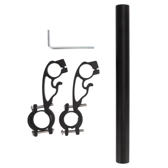 Extension De Guidon Vélo 20cm - Alliage Aluminium Pour VTT, Trottinette, Moto Et E-bike