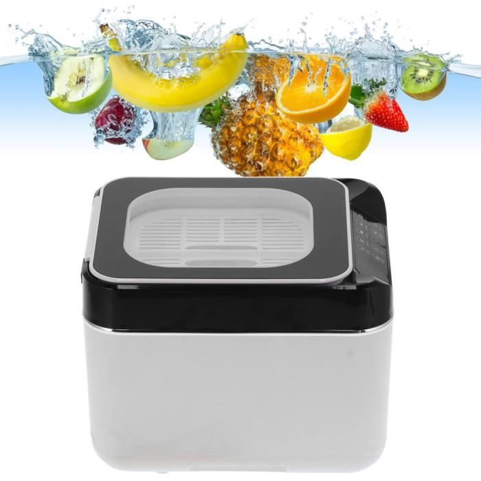 Seattleget - Nettoyeur à Ultrasons Portable Pour Fruits, Légumes Et Viande | Rechargeable, étanche, élimination Des Pesticides Et Saletés
