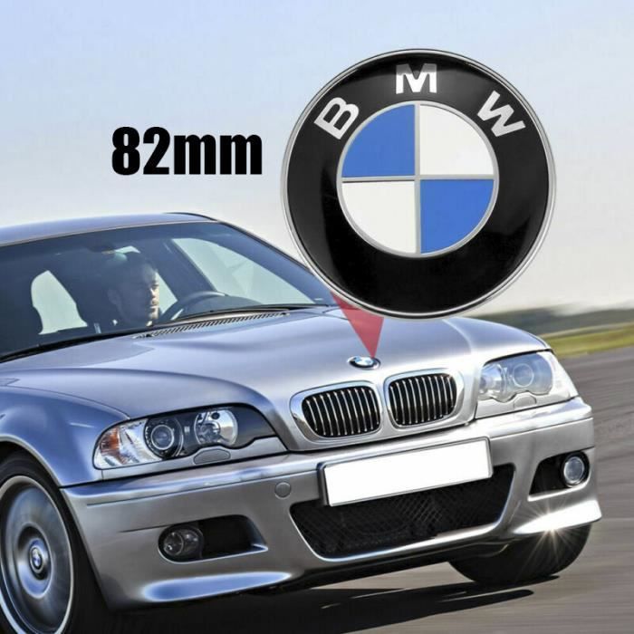 BMW - Logo de capot / coffre - 82mm - 51148132375 - emblème / insigne / badge
