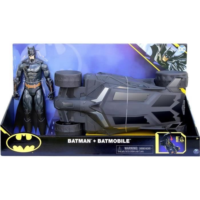 Batmobile DC Justice League - Batman 30 Cm Par Mattel - Neuf Et Rare !