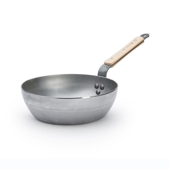 Koekenpan MINERAL B BOIS 24 cm, houten handvat, de Buyer 🔵 67,83 Koekenpan MINERAL B BOIS 24 cm, houten handvat, de Buyer 🔵 67,83