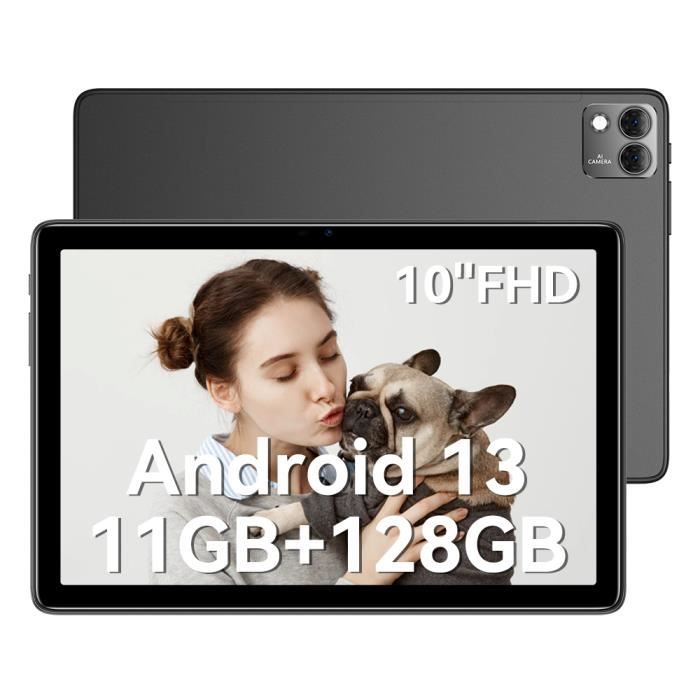 Tablette Tactile Doogee T10S Android13,10.1 Pouces FHD+, 6GB +128GB/1TB,  Batterie de 6600mAh, Caméra 5MP+8MP, Double Nano SIM-Gris - Cdiscount  Informatique