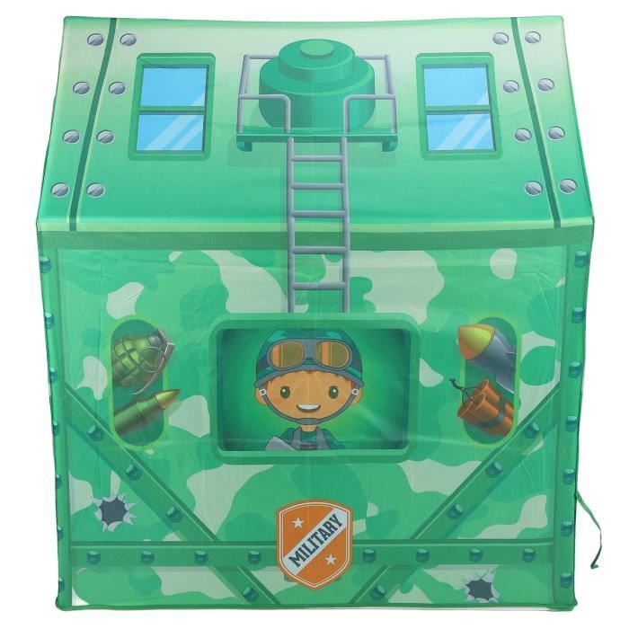 Relaxdays Tente De Jeu Police – Poste De Police Avec Voiture Et Chien, Pop-up, 102x72x95 Cm, Dès 3 Ans