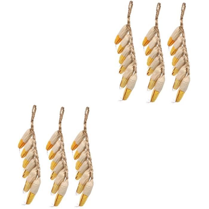 Ensemble de 20 Supports d'Épis de Maïs, Brochettes en Acier Inoxydable