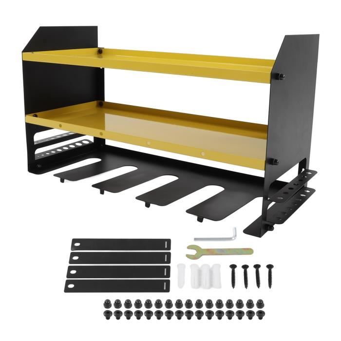 BONTEC Étagère De Rangement Pour Outils De Garage Avec Bouton
