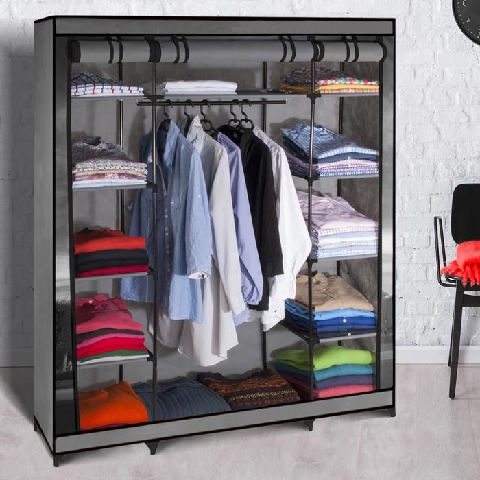 Armoire de rangement en tissu pas cher Le Mobilier