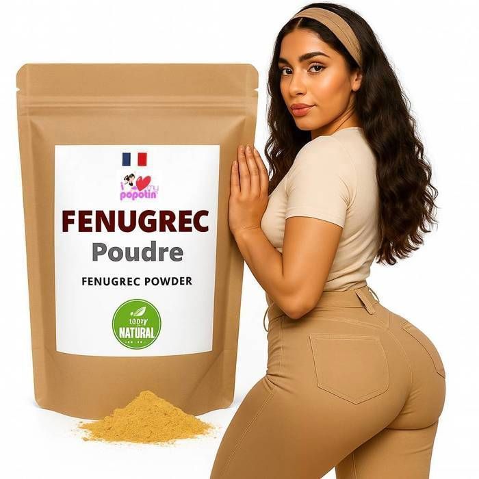 Poudre De Fenugrec 60g - 100% Naturel Et Végan - Aide à La Fertilité & Lactation - Vaporaflora