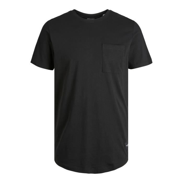 T-shirt col rond Jack & Jones Noa Pocket - black - M