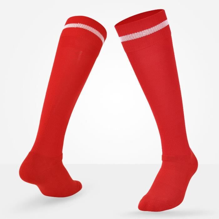 Chaussettes De Football Enfants VOBUKE - 2/3 Paires Antidérapantes - Absorbantes - Taille 6-12 Ans