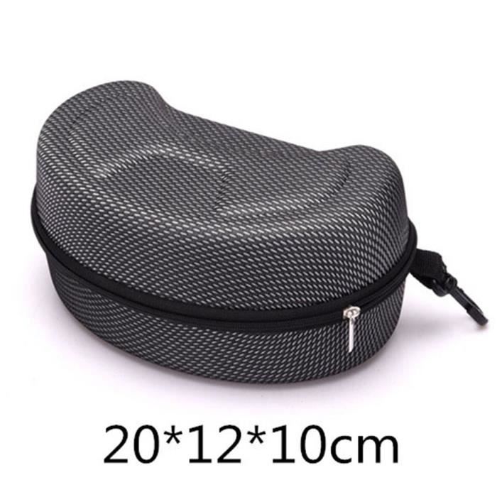 Étui Rigide Pour Lunettes - Protection Antichoc Avec Doublure Douce - Fermeture Sécurisée - 16×6×3 Cm Boite A Lunette