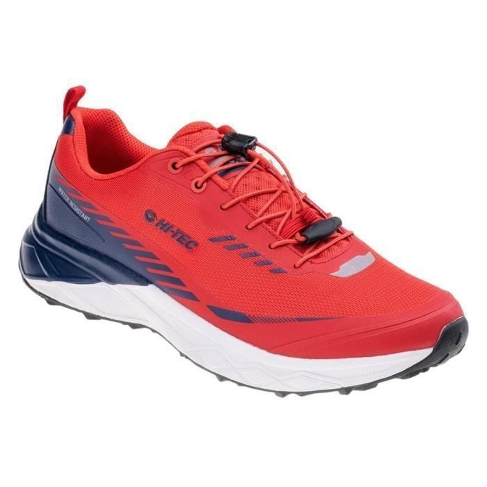 Chaussures de randonnée HI-TEC Mostar pour homme - Rouge - Respirantes Chaussures de randonnée HI-TEC Mostar pour homme - Rouge - Respirantes