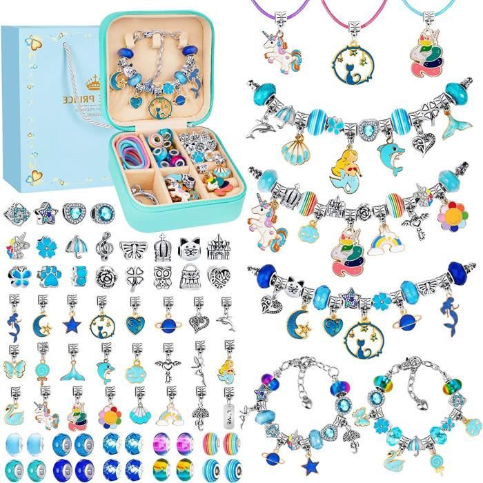 Cadeau Fille 5-13 Ans Enfant Jouet Bijoux Enfants Fille DIY Charms