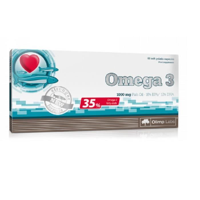 OMEGA 3 OLIMP SPORT NUTRITION 35% 60 CAPSPS - Cdiscount Sport