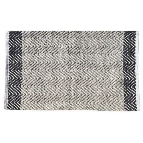 Opportunity 52g13168671 Tapis De Bain Chevron Coton Naturel