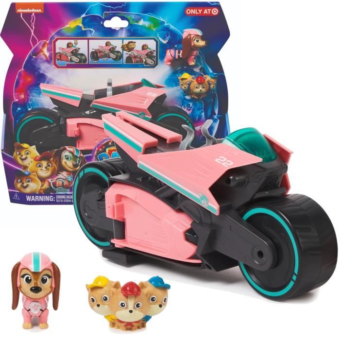 Pat'Patrouille Liberty Movie Véhicule transformable et figurines Poms  Junior Patrollers Mighty Movie - Cdiscount Jeux - Jouets