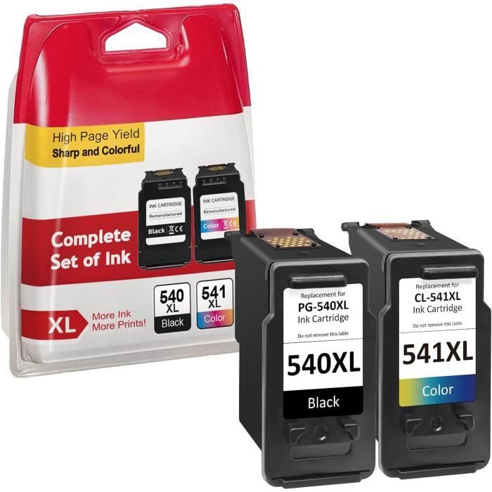 xl cartouche encre canon 540 541 action