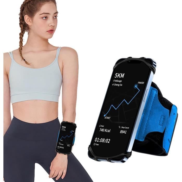 Brassard Sport Téléphone Avec Verrouillage Sécurisé – Compatible TUSITA Lock – Bras Réglable – Running, Fitness, Vélo