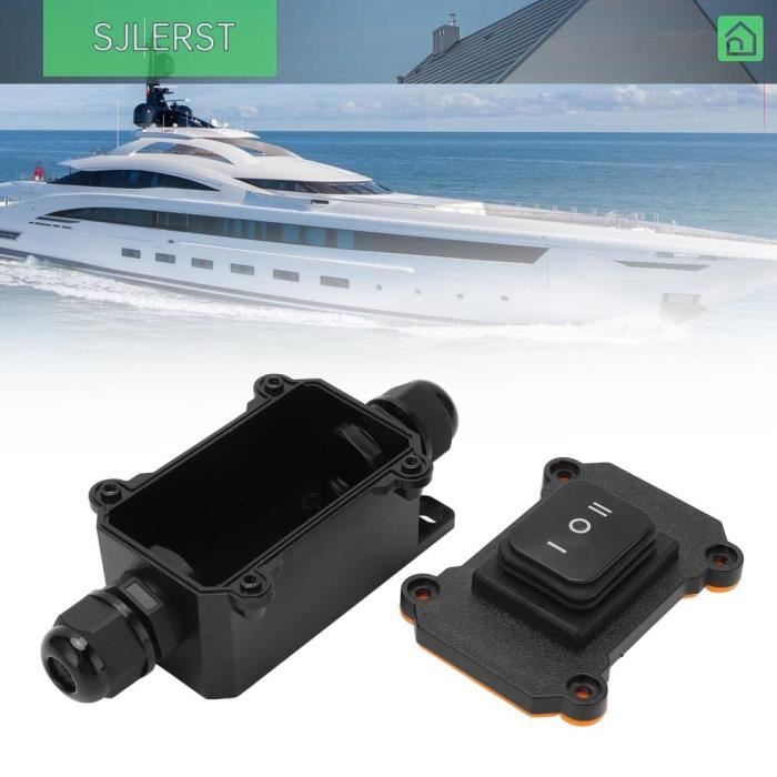 Interrupteur à Bascule Cuivre QWORK 5 Pièces - 20A 125V SPST Pour Bateau Auto