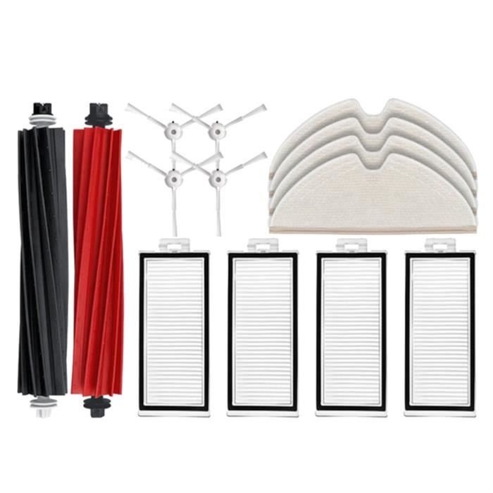 11 PièCes SéRies Kit de Remplacement pour Roborock T8-Q7 Max-Max