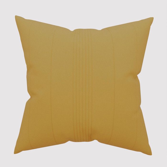 Housse de coussin 40x40 cm ADELE moutarde par Soleil dOcre Housse de coussin 40x40 cm ADELE moutarde par Soleil dOcre