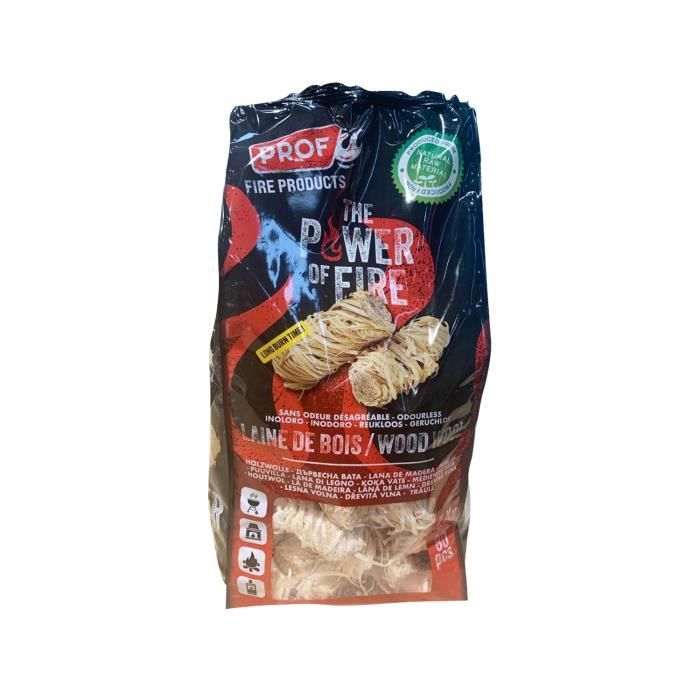AGRI-CULTURA® - Allume-feu écologique XL-1 kg - cubes en fibre de bois