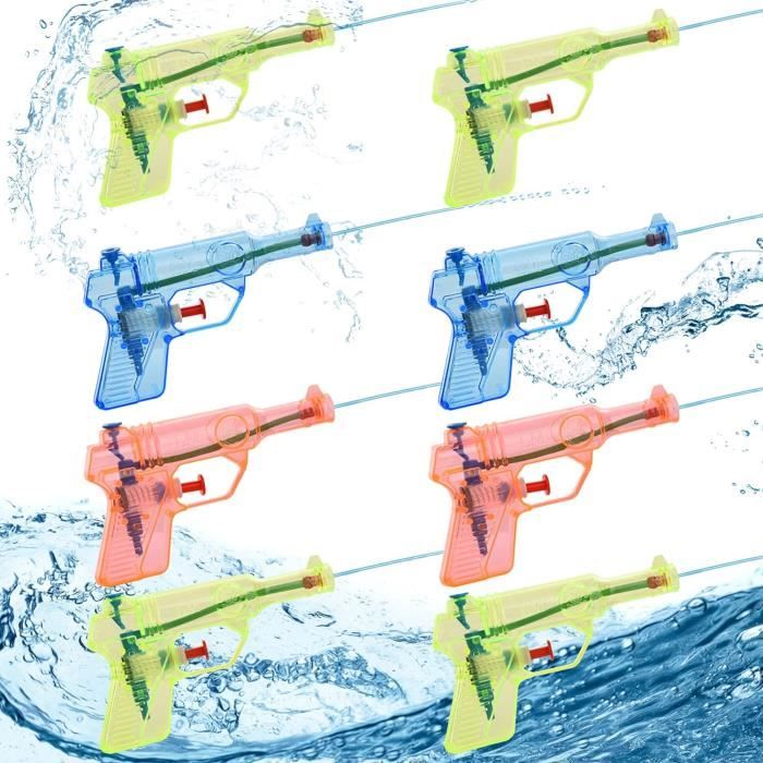Lot De 4 Pistolets à Eau Effet Feux D'artifice - Pour Piscine, Plage, Fête - Jouet D'été Pour Enfants Et Adultes