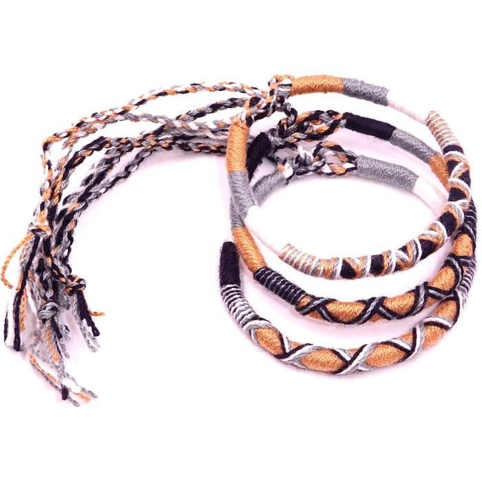 Lot de 35 Bracelets brésiliens coquillage